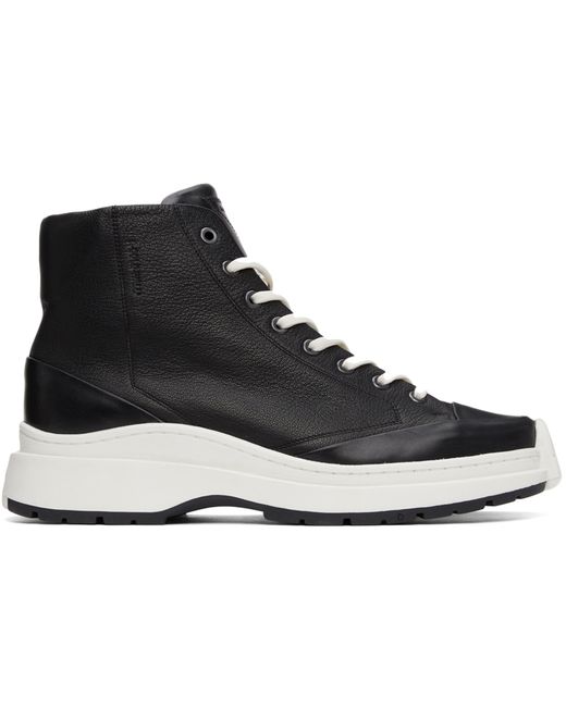 A-Cold-Wall Leather High-Top Sneakers