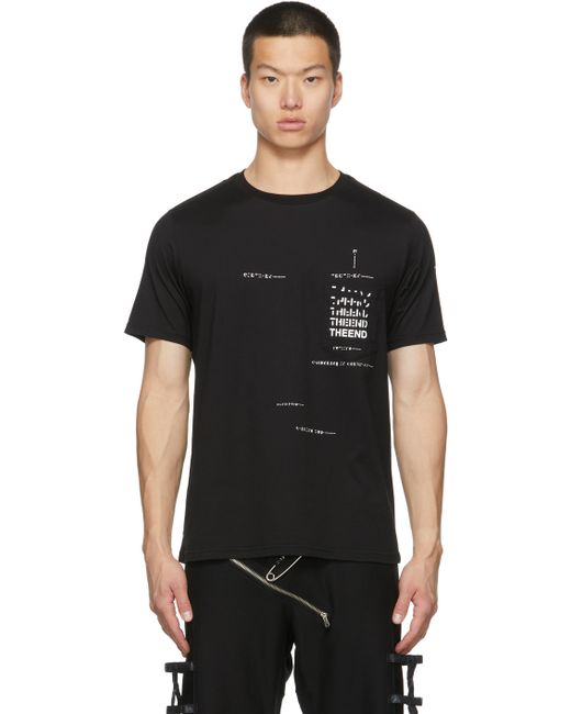 TAKAHIROMIYASHITA TheSoloist. . Geometric Morse Code T-Shirt