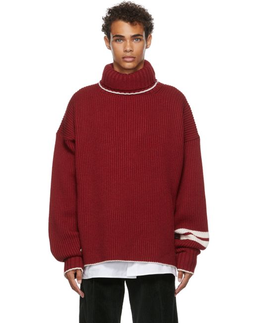 Uniforme Roll Neck Virgin Wool Cashmere Sweater