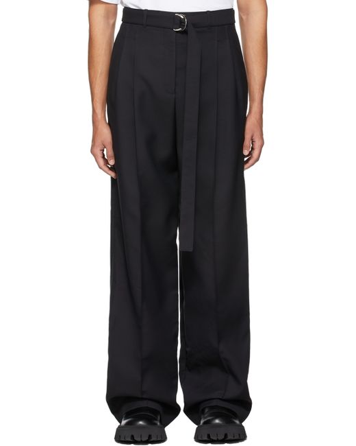 Peter Do Signature Belted Trousers