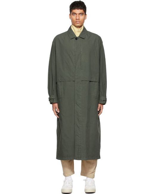 Lemaire Flap Trench Coat