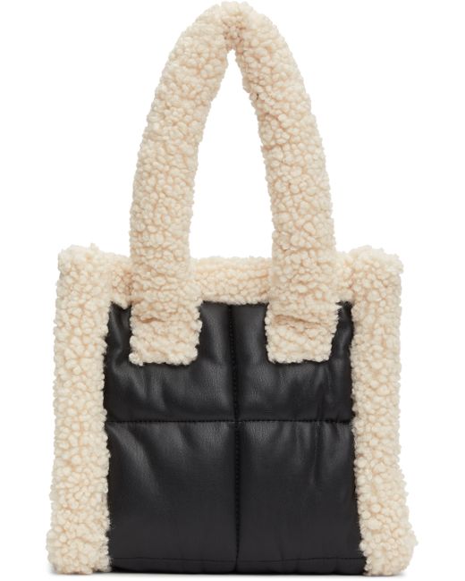 Stand Studio Off-White Quilted Small Liz Tote