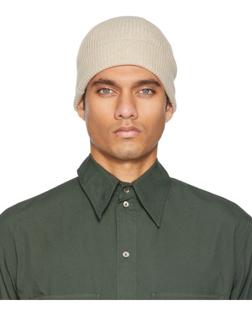 Lemaire Off Knitted Hat Beanie
