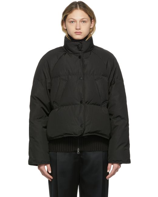 Nothing Written Down Cropped String Puffer Jacket