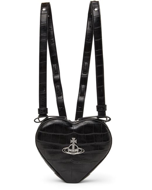 Vivienne Westwood Croc Johanna Mini Heart Backpack