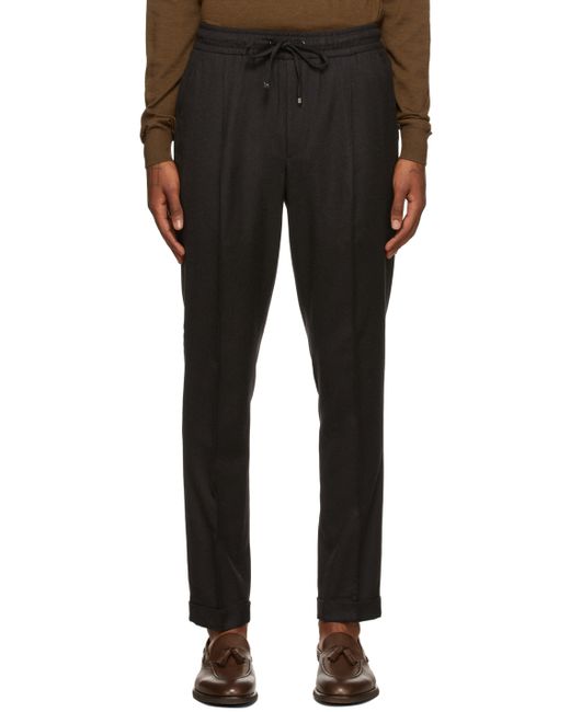 Isaia Drawstring Trousers