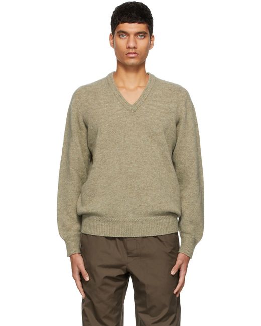 Lemaire Seamless V-Neck Sweater