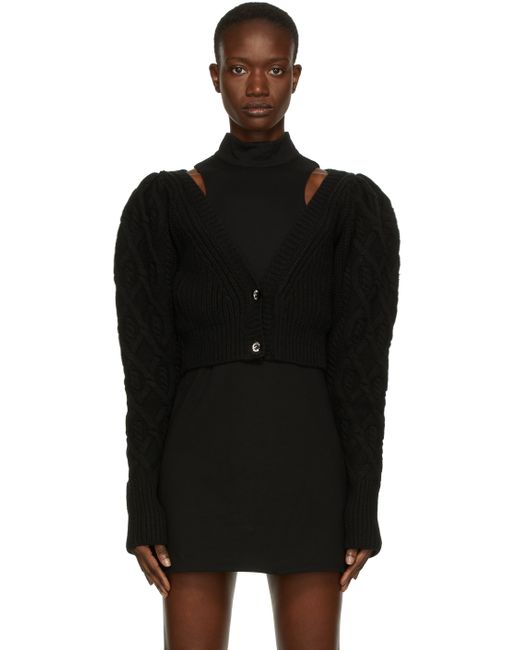 Wandering SSENSE Exclusive Cropped Knit Cardigan