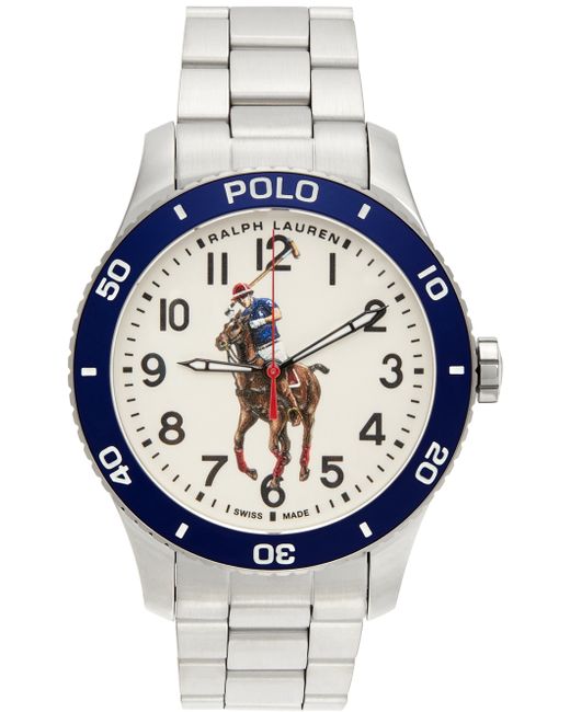 Polo Ralph Lauren White The Polo 42mm Watch