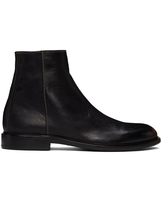 PS Paul Smith Leather Billy Zip Boots
