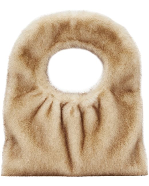 Recto Faux-Fur Shoulder Bag