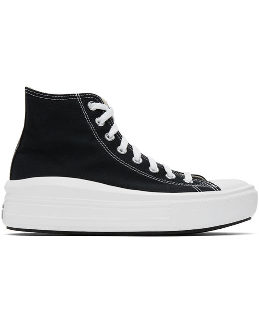 Converse White Chuck Taylor All Star Move High Sneakers