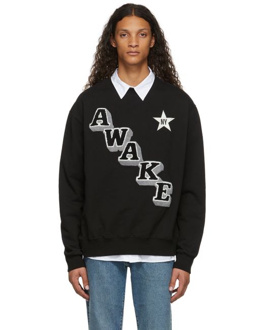 Awake Ny Stacked Logo Sweatshirt