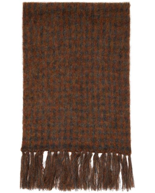 Wooyoungmi SSENSE Exclusive Multicolor Mohair-Blend Scarf
