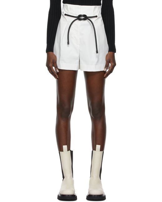3.1 Phillip Lim Off Pleated Origami Shorts