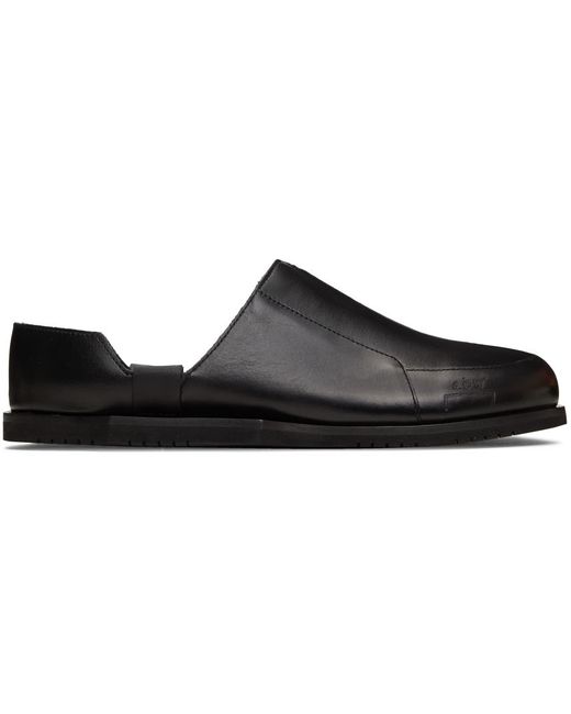 A-Cold-Wall Leather Geometric Loafers