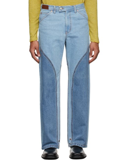 Andersson Bell Lucas Contrast Panel Jeans