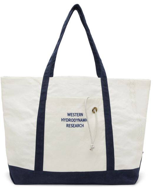 Western Hydrodynamic Research Off-White Upcycled WHR x MAFIA Surf Utility Tote