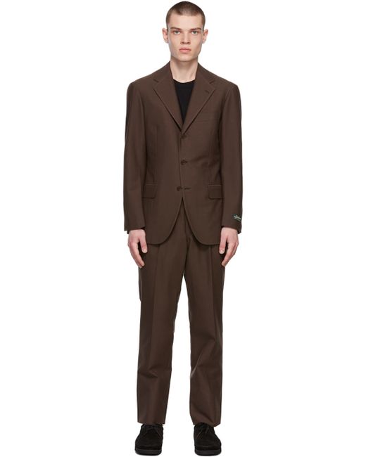 Ring Jacket Wool Twill Suit
