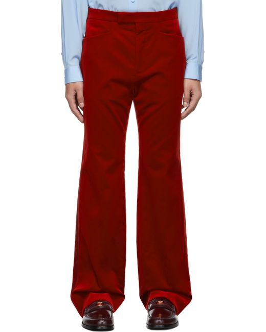Gucci Stretch Velvet Trousers