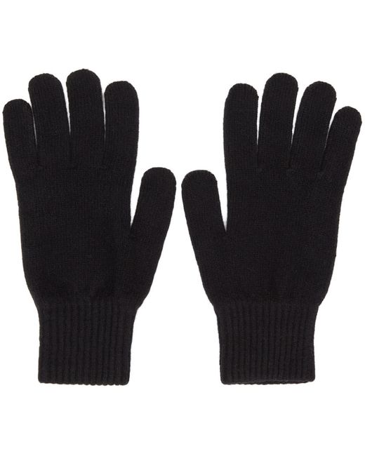 Sunspel Recycled Cashmere Knitted Gloves