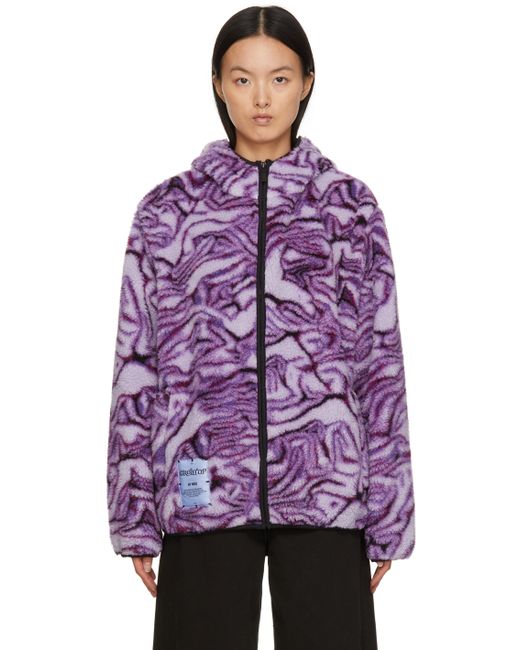 McQ Alexander McQueen Fleece Cabbage Jacket