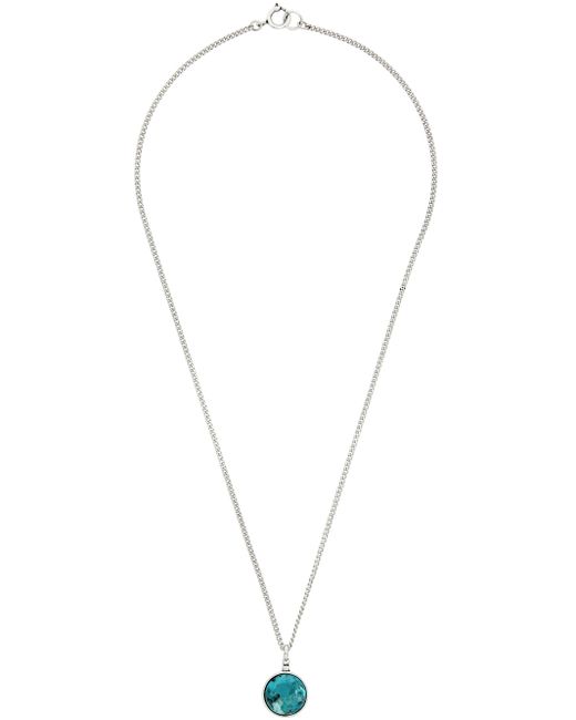Isabel Marant Silver Stone Necklace