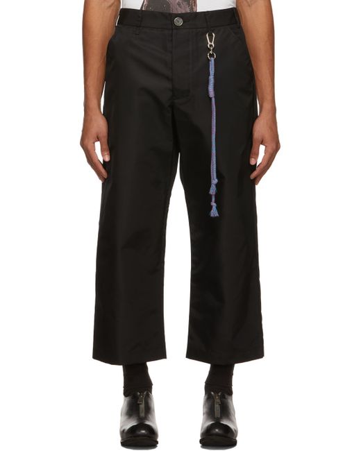 Song For The Mute Cropped Work Trousers