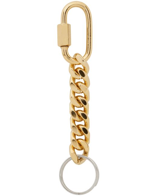 In Gold We Trust Paris Cuban Chain Keychain