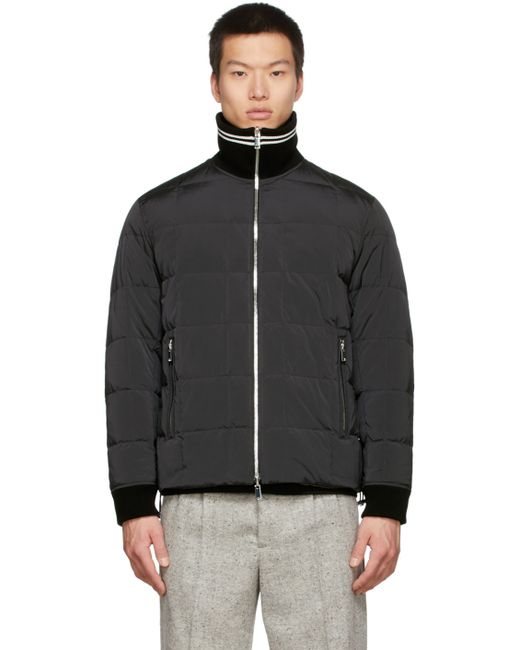 Theory Reversible Black Down Rector Jacket