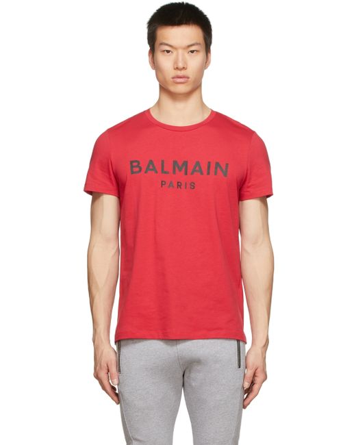 Balmain Printed Logo T-Shirt