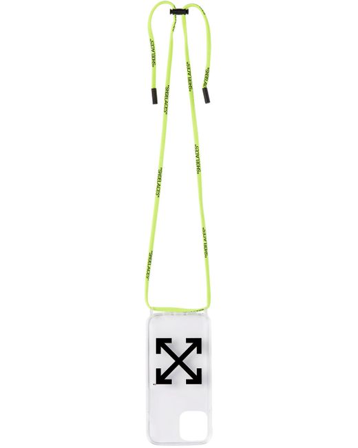Off-White Transparent Shoelace iPhone 12 Pro Max Case