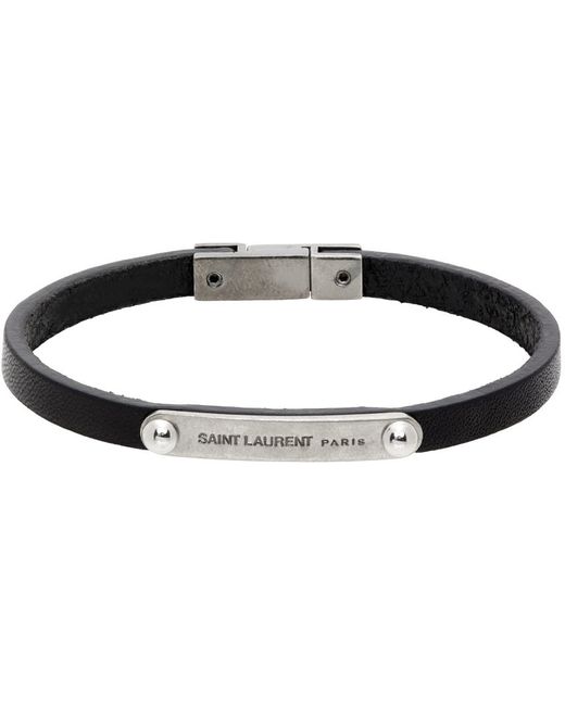 Saint Laurent Thin ID Bracelet