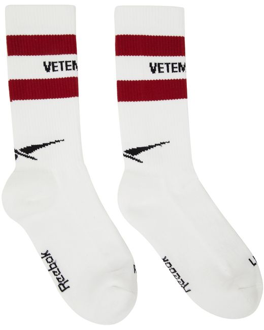 Vetements Reebok Edition Logo Socks