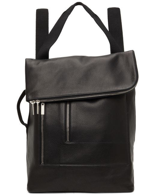 Rick Owens Leather Cargo Backpack