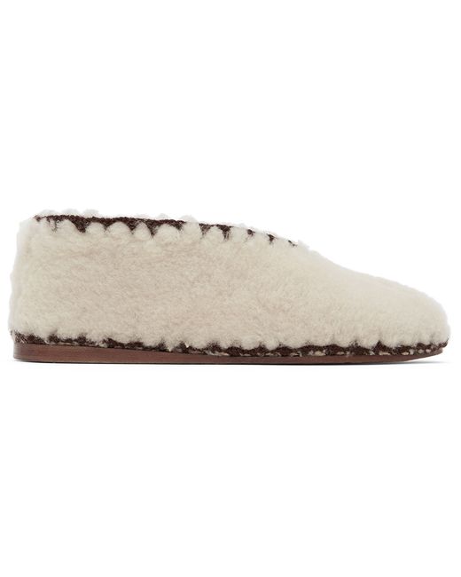 Bode Greco Shearling Slippers
