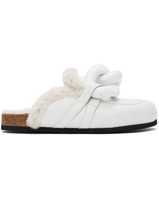 J.W.Anderson Shearling Chain Loafer