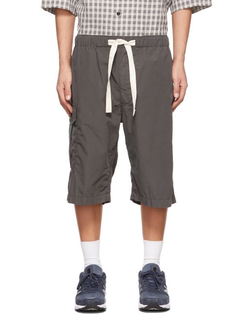 Nanamica Grey Easy Cargo Shorts