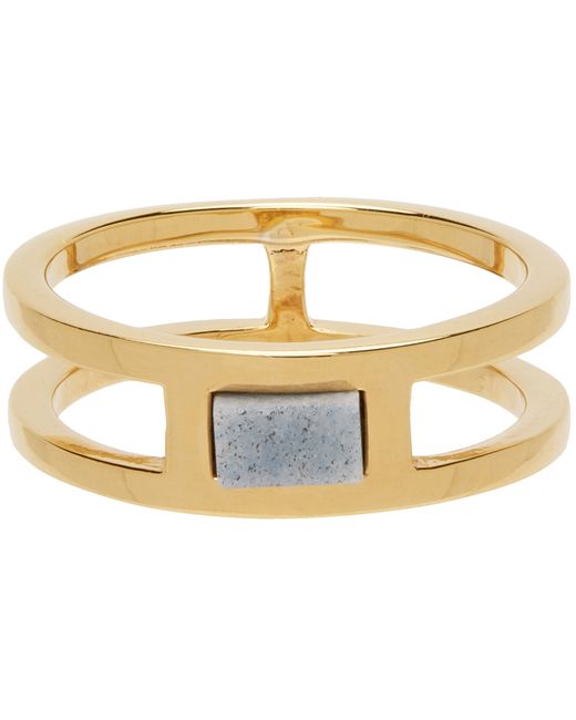 Giorgio Armani Gold Man Marble Ring