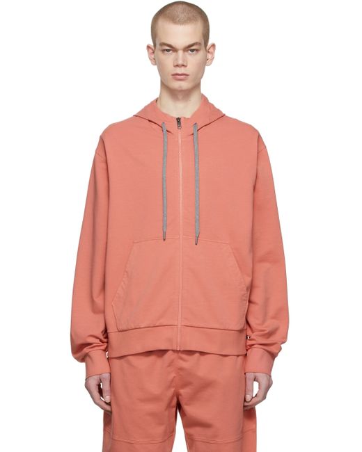 Z Zegna Solid French Terry Hoodie