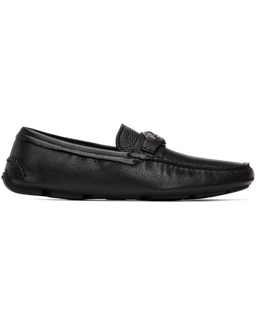 Giorgio Armani Leather Driving Loafers
