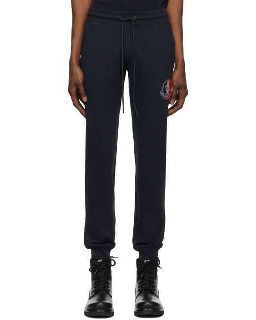Moncler Genius 2 Moncler 1952 Navy French Terry Lounge Pants