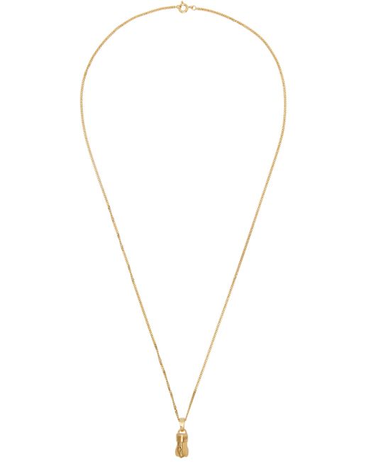 Ernest W. Baker Gold Tooth Necklace