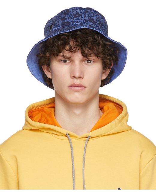 PS Paul Smith Floral Camo Print Bucket Hat
