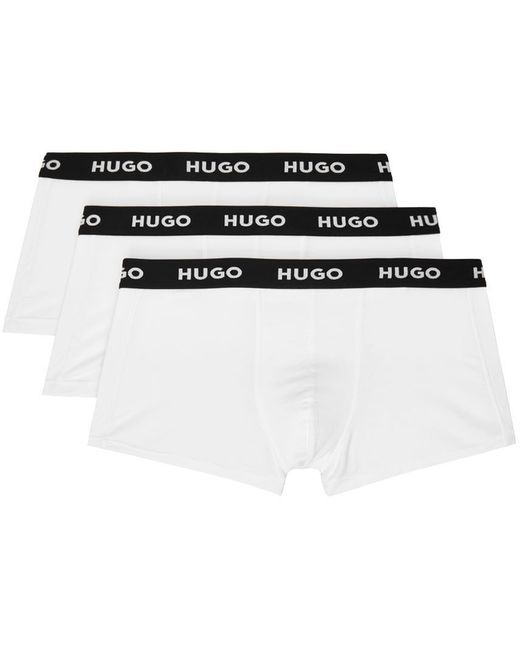 Hugo Boss Three-Pack Logo Trunks