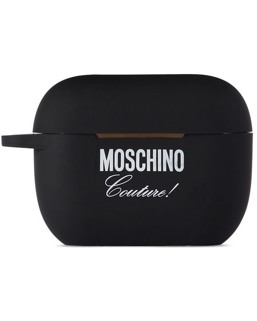 Moschino Black Hamburger Airpods Pro Headphone Case