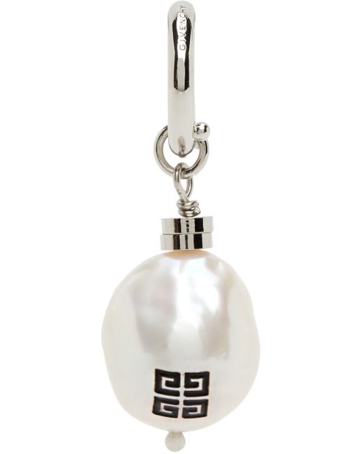 Givenchy Josh Smith Edition 4G Pearl Earring