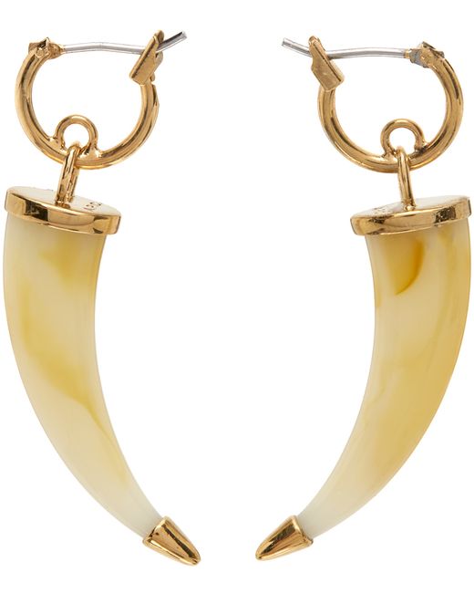 A.P.C. . Gold Roadie Earrings