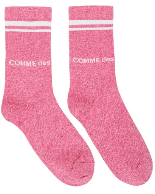 Comme Des Garçons Homme Plus Logo Socks