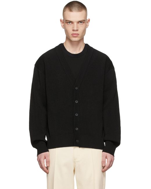 Solid Homme Cotton Cardigan